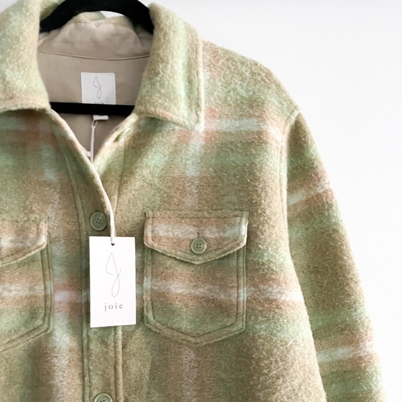 JOIE Plaid Shacket - Picture 2 of 11